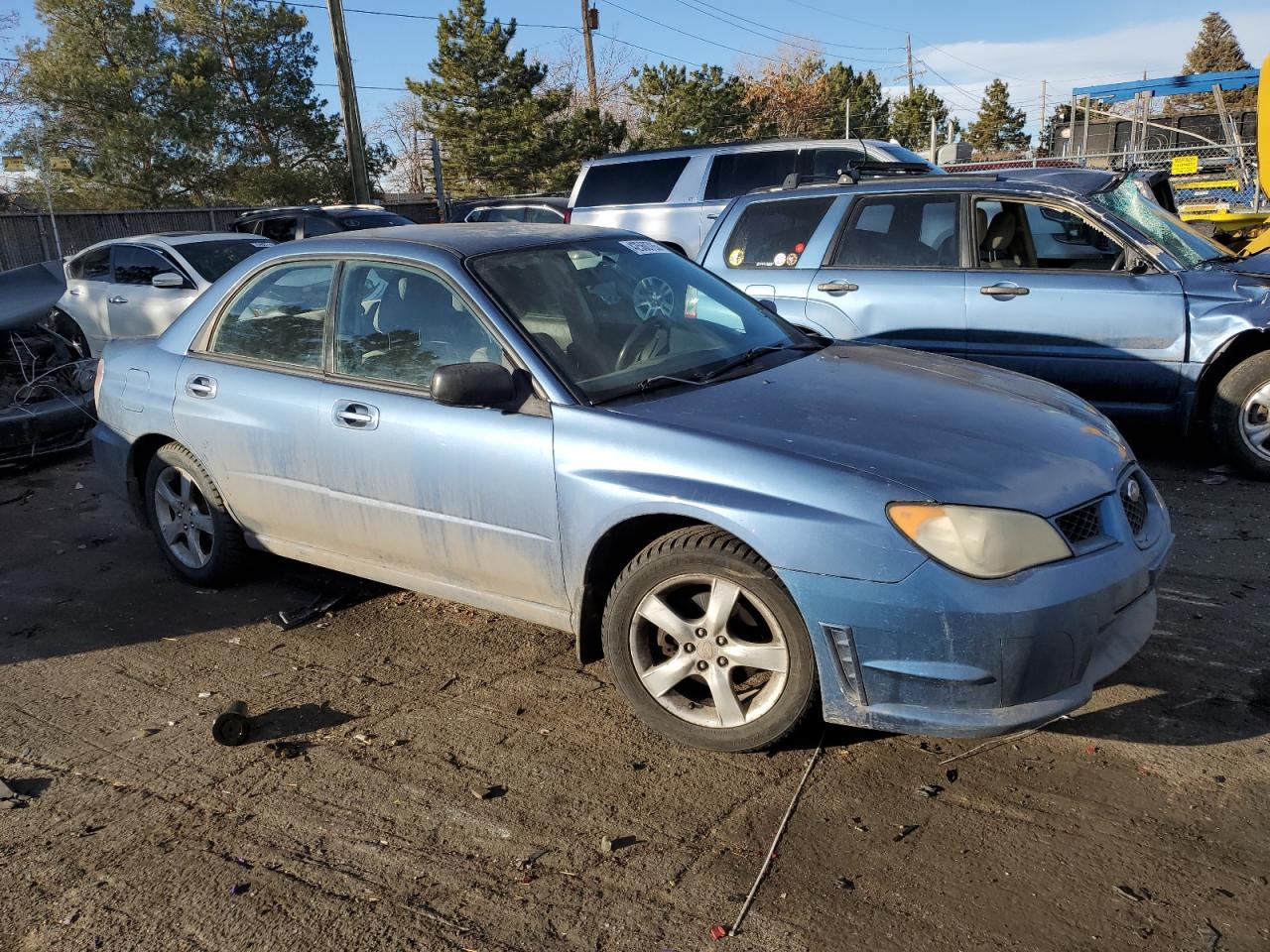 2007 Subaru Impreza VIN JF1GD61687H515242 Copart auction photo, all over damage thumbnail 4