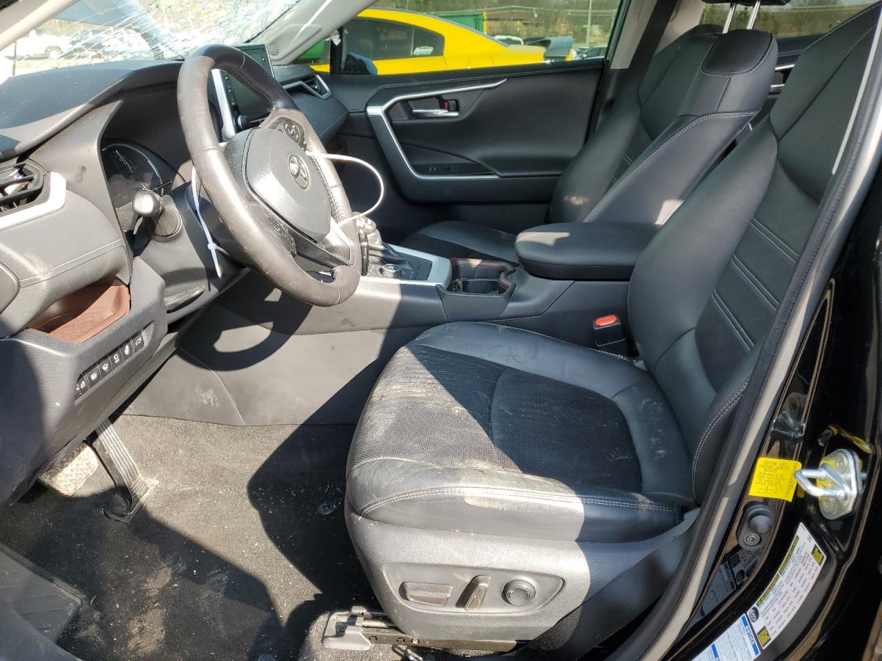 2020 Toyota RAV 4 VIN 2T3N1RFV1LW093301 Copart auction photo, rollover damage thumbnail 7