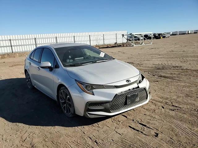 2022 Toyota Corolla VIN 5YFT4MCE3NP123529 Copart auction photo, front end / side damage thumbnail 11