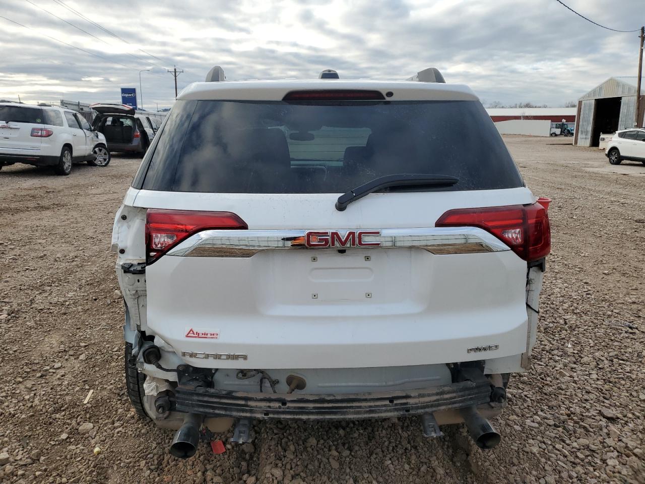 2019 GMC Acadia VIN 1GKKNULS2KZ288010 Copart auction photo, rear end / side damage thumbnail 6