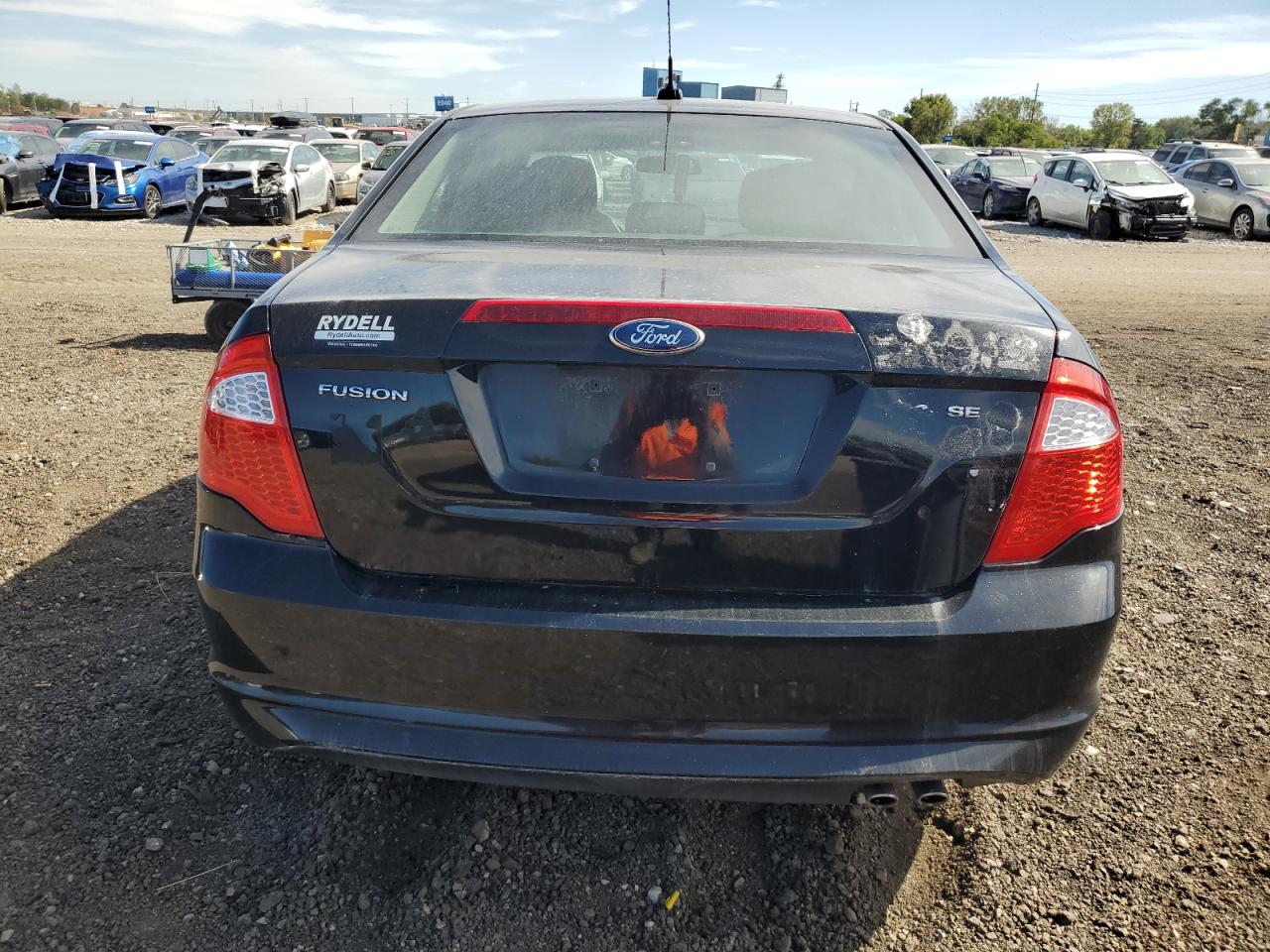 2012 Ford Fusion VIN 3FAHP0HA9CR124757 Copart auction photo, front end damage thumbnail 6