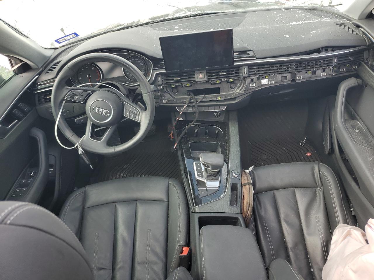 2020 Audi A4 VIN WAUGMAF40LN010356 Copart auction photo, side / rear end damage thumbnail 8