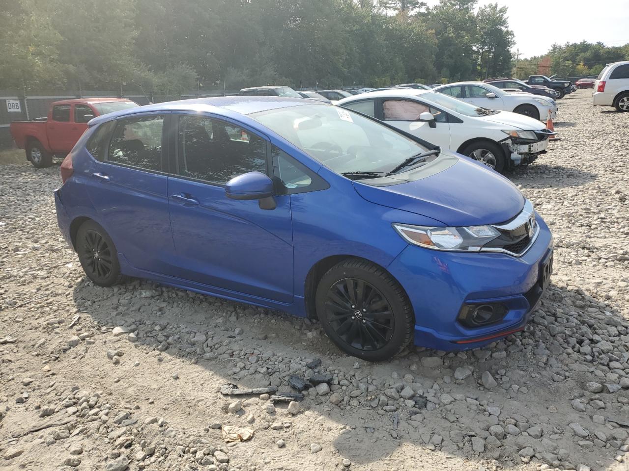 2018 Honda Fit VIN 3HGGK5G62JM730959 Copart auction photo, rear end damage thumbnail 4