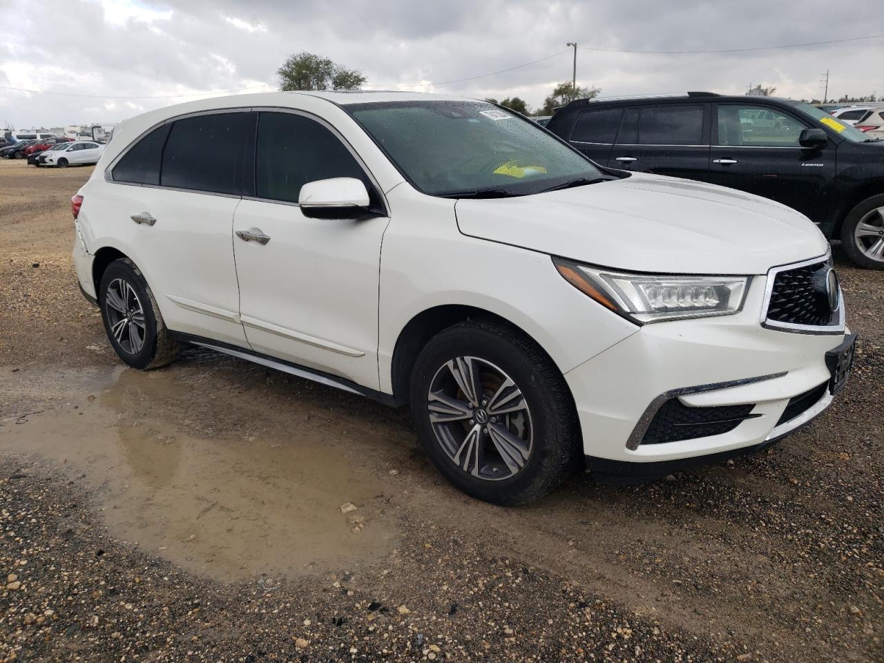 2018 Acura MDX VIN 5J8YD3H39JL001995 Copart auction photo, side damage thumbnail 4