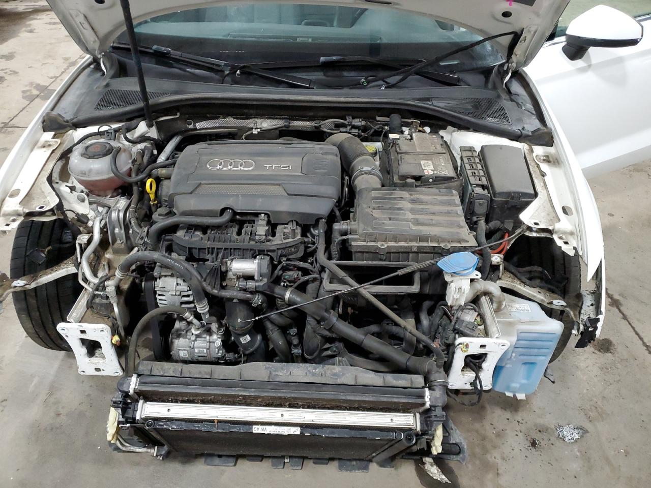 2019 Audi A3 VIN WAUJEGFF5KA100227 Copart auction photo, front end damage thumbnail 12