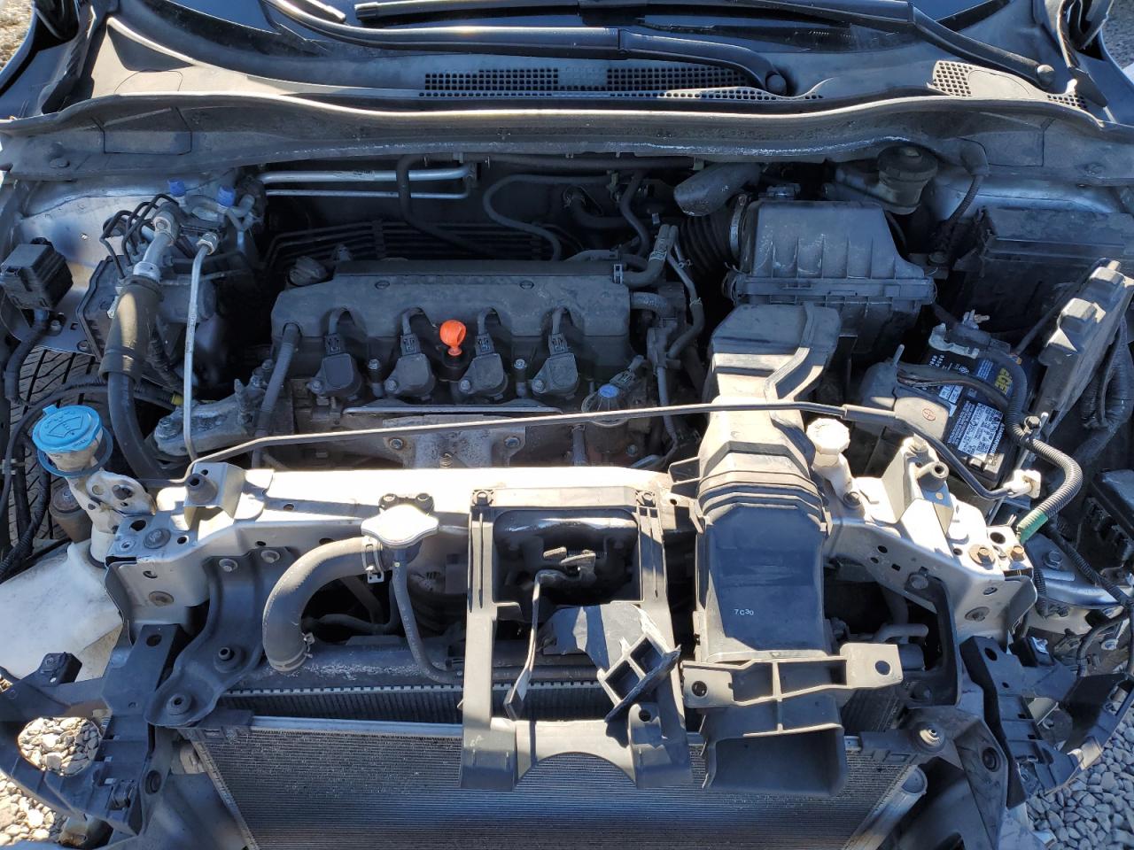 2017 Honda HR-V VIN 3CZRU6H54HM722430 Copart auction photo, frame damage / front end damage thumbnail 12