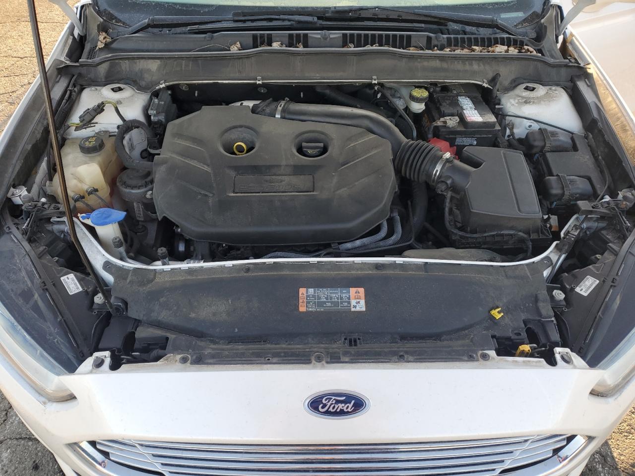 2015 Ford Fusion VIN 3FA6P0D95FR292077 Copart auction photo, side / front end damage thumbnail 11