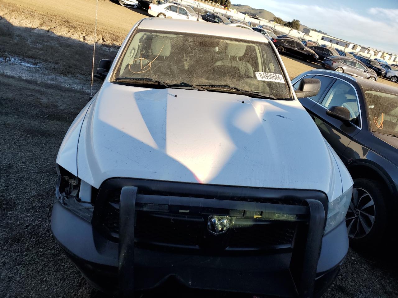 2020 RAM 1500 VIN 1C6RR7XTXLS150400 Copart auction photo, front end damage thumbnail 5