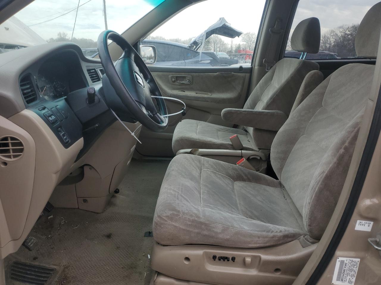 2002 Honda Odyssey VIN 2HKRL18692H533967 Copart auction photo, front end damage thumbnail 7