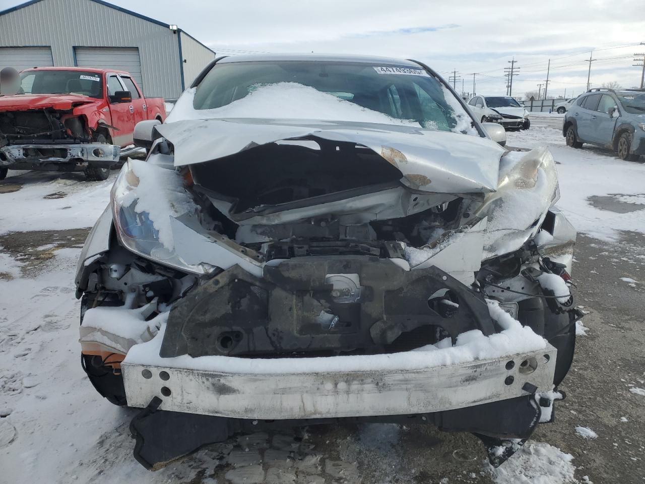 2013 Nissan Leaf VIN 1N4AZ0CP2DC404608 Copart auction photo, front end damage thumbnail 5
