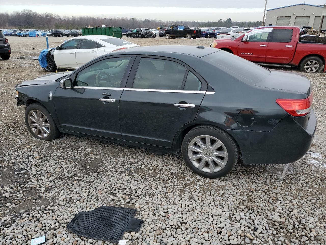 2010 Lincoln MKZ VIN 3LNHL2GC1AR625588 Copart auction photo, front end damage thumbnail 2