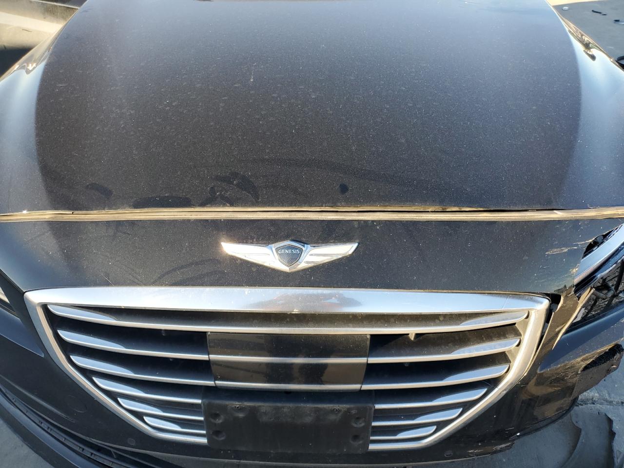 2017 Genesis G80 VIN KMHGN4JE4HU192928 Copart auction photo, front end damage thumbnail 11