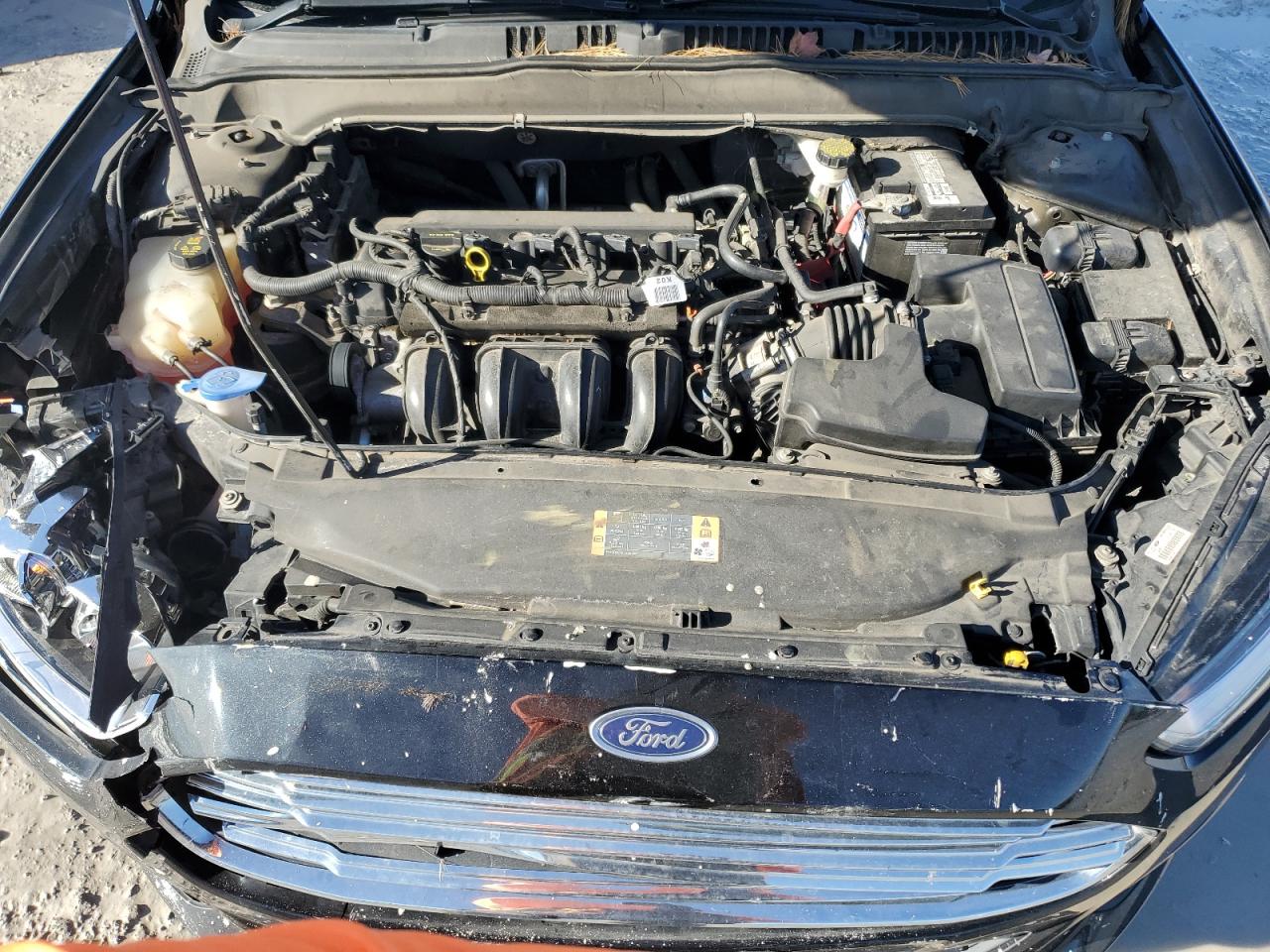 2013 Ford Fusion VIN 3FA6P0H70DR341854 Copart auction photo, front end damage thumbnail 12