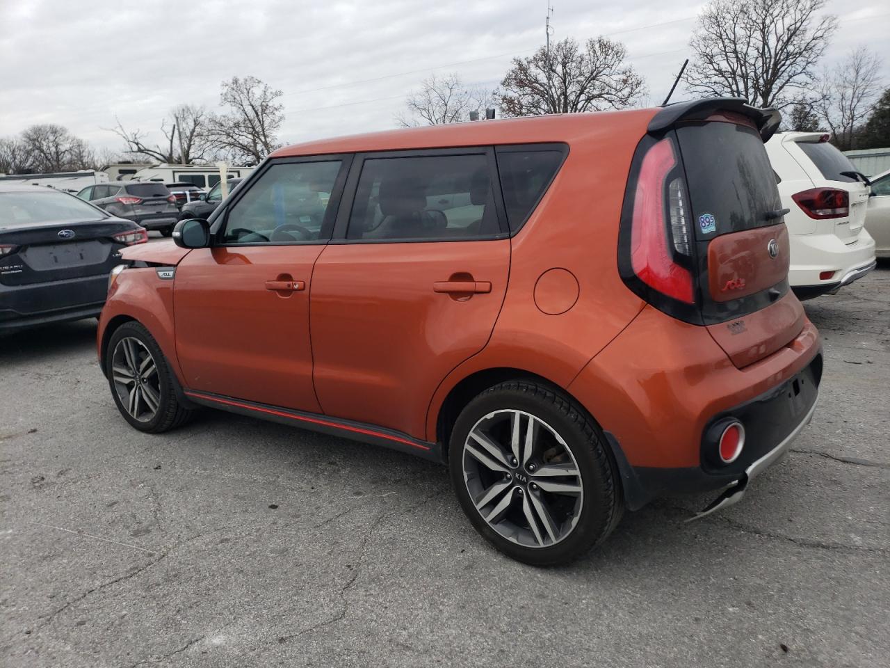 2018 KIA Soul VIN KNDJX3AA4J7572769 Copart auction photo, front end / rear end damage thumbnail 2
