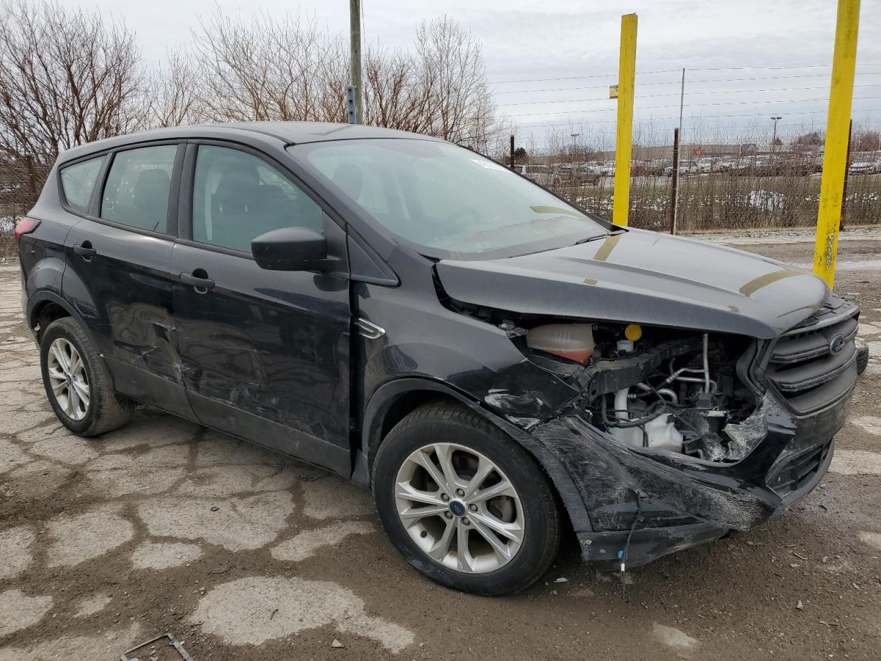 2019 Ford Escape VIN 1FMCU0F72KUA96243 Copart auction photo, front end / rear end damage thumbnail 4