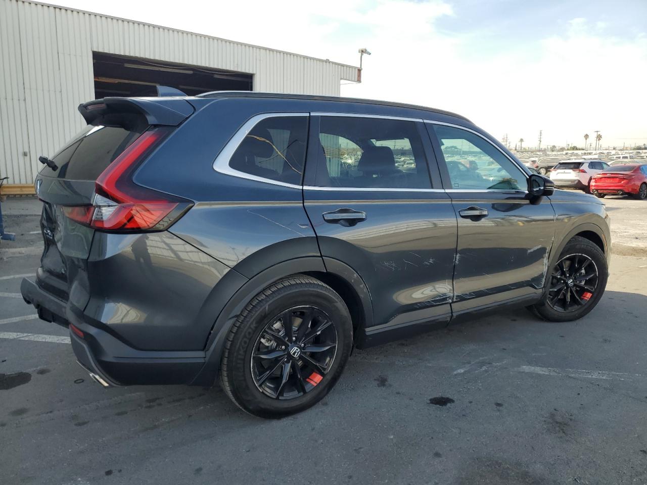 2024 Honda CR-V VIN 7FARS5H87RE031676 Copart auction photo, all over damage thumbnail 3