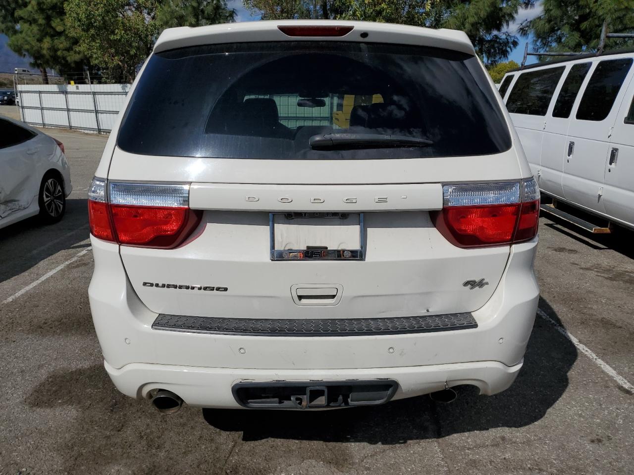 2012 Dodge Durango VIN 1C4SDHCT2CC321834 Copart auction photo, rear end damage thumbnail 6