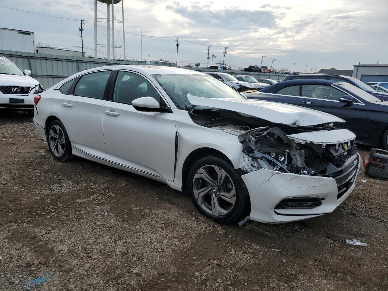 2019 Honda Accord VIN 1HGCV1F49KA063112 Copart auction photo, front end damage thumbnail 4