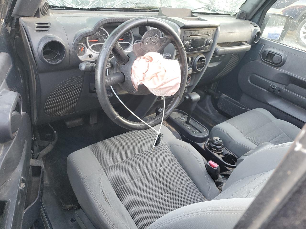 2007 Jeep Wrangler VIN 1J4FA54107L204713 Copart auction photo, all over damage thumbnail 8