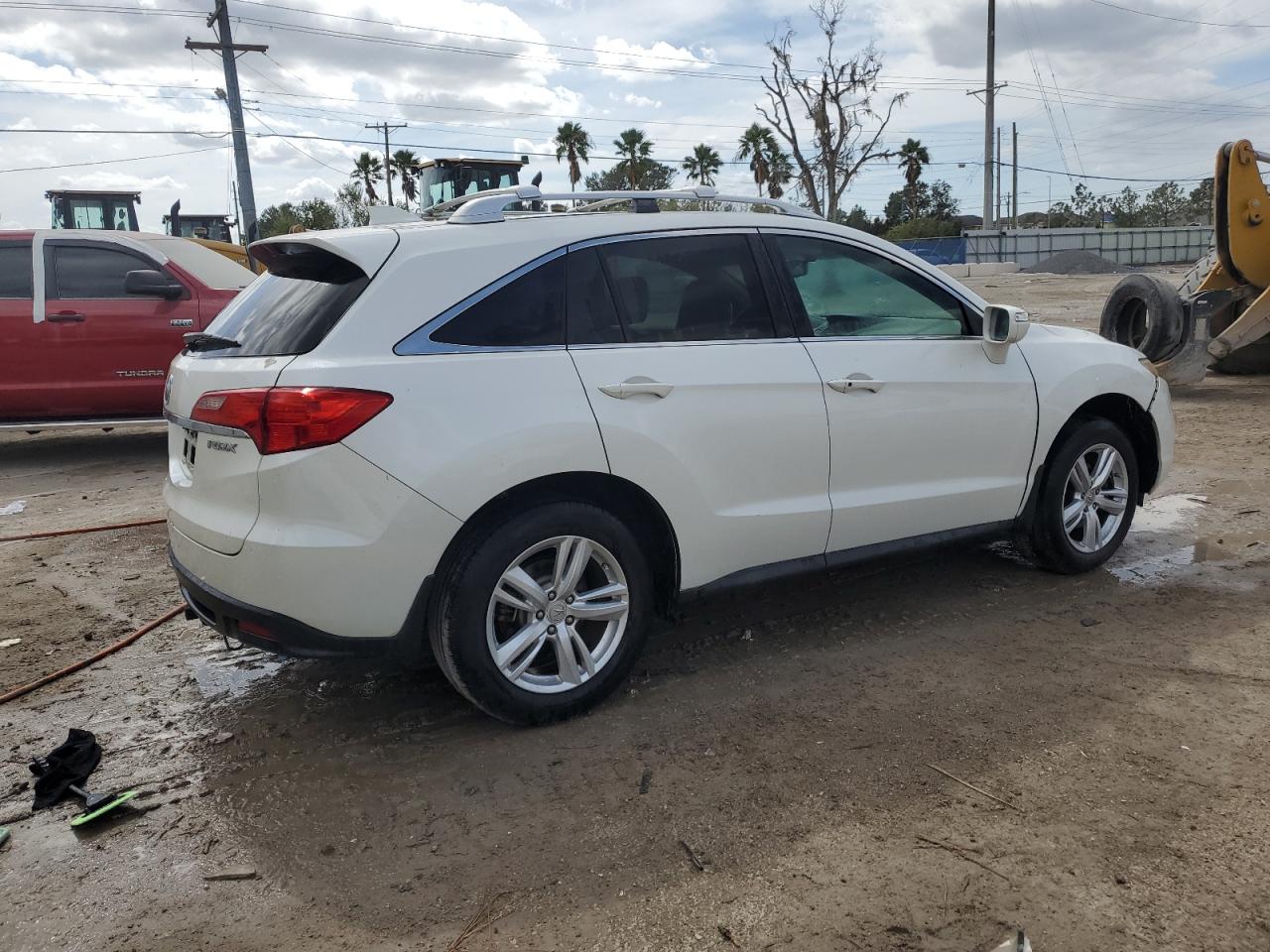 2014 Acura RDX VIN 5J8TB3H32EL006414 Copart auction photo, front end / water/flood damage thumbnail 3