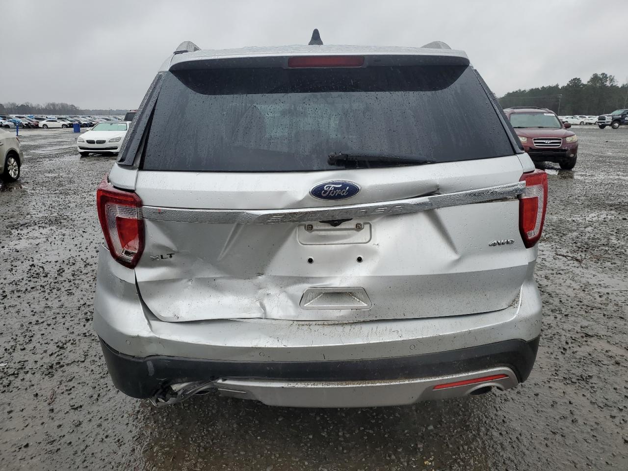 2017 Ford Explorer VIN 1FM5K8D87HGC98768 Copart auction photo, rear end damage thumbnail 6