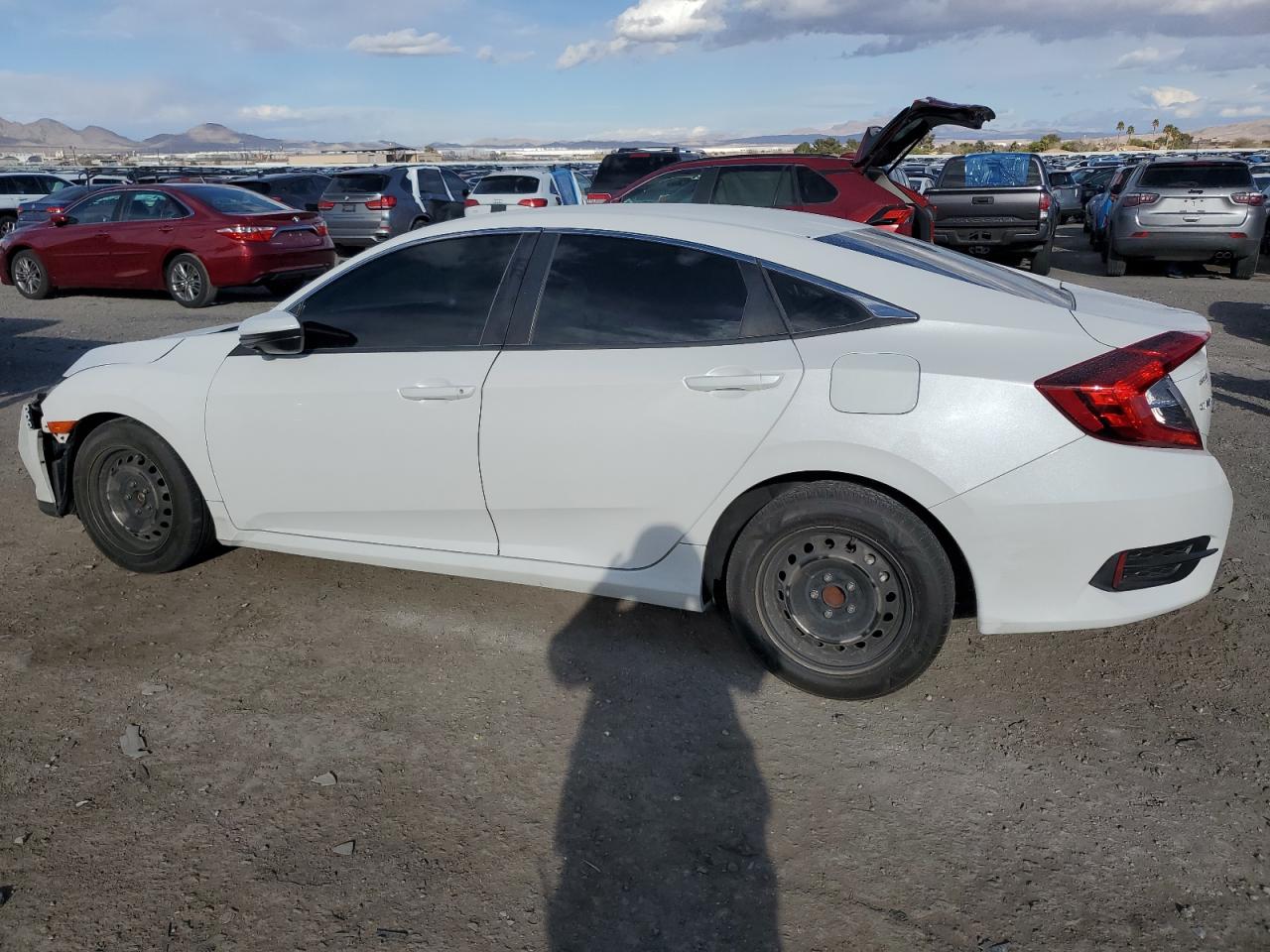 2019 Honda Civic VIN 2HGFC2F63KH568896 Copart auction photo, front end damage thumbnail 2
