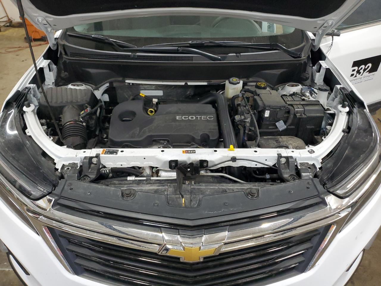 2022 Chevrolet Equinox VIN 3GNAXUEV2NS102791 Copart auction photo, rear end / side damage thumbnail 12