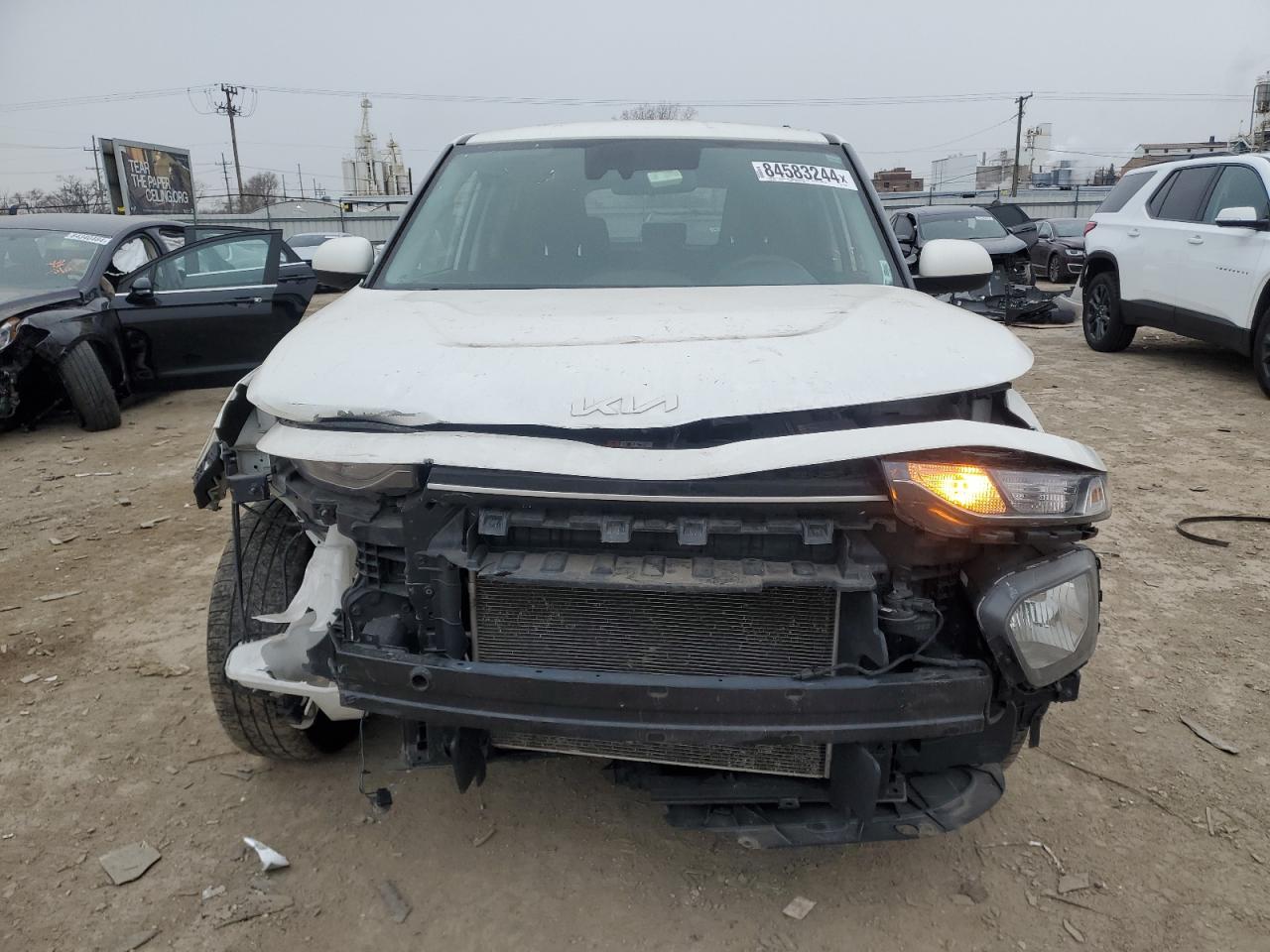 2022 KIA Soul VIN KNDJ23AU1N7161487 Copart auction photo, front end damage thumbnail 5