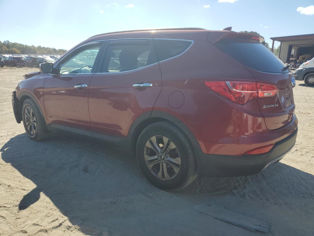2015 Hyundai Santa Fe VIN 5XYZUDLB8FG266532 Copart auction photo, front end damage thumbnail 2