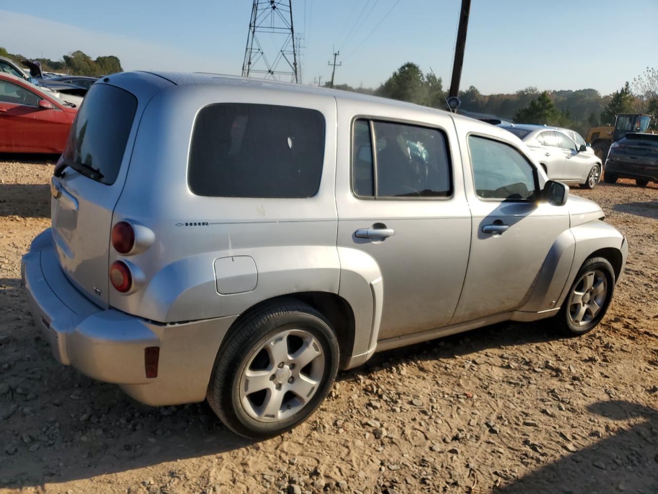 2007 Chevrolet HHR VIN 3GNDA23D87S542689 Copart auction photo, front end / rear end damage thumbnail 3