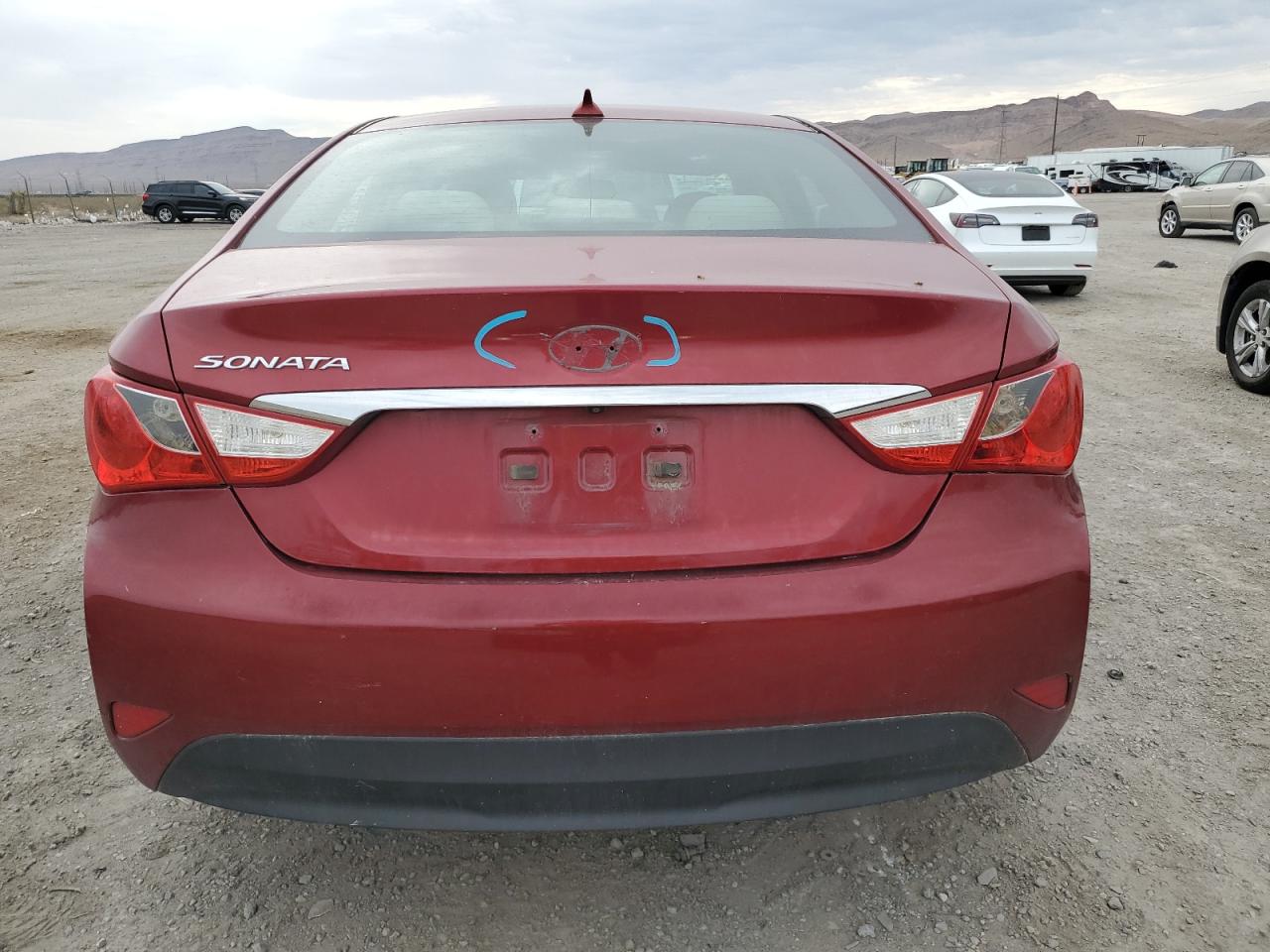 2014 Hyundai Sonata VIN 5NPEB4AC1EH942844 Copart auction photo, front end damage thumbnail 6
