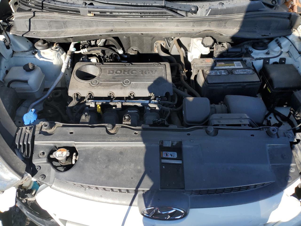 2013 Hyundai Tucson VIN KM8JUCAC7DU603539 Copart auction photo, front end damage thumbnail 11