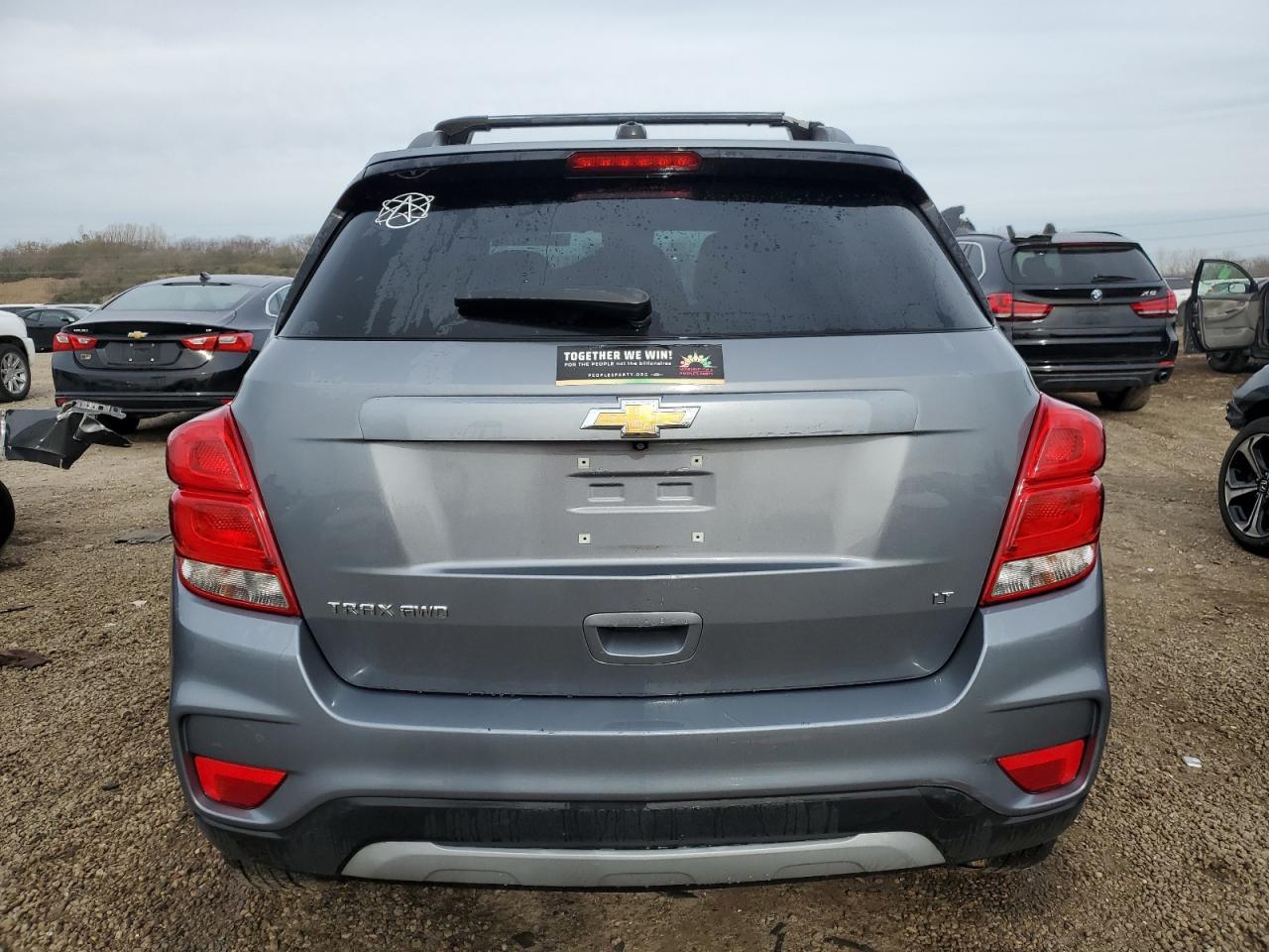 2019 Chevrolet Trax VIN KL7CJPSB5KB957438 Copart auction photo, front end damage thumbnail 6