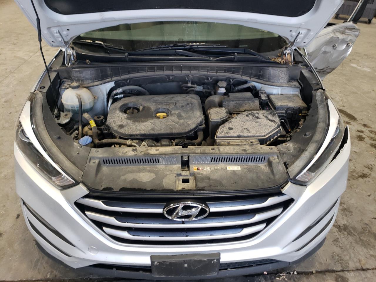 2018 Hyundai Tucson VIN KM8J33A4XJU747948 Copart auction photo, side / front end damage thumbnail 12