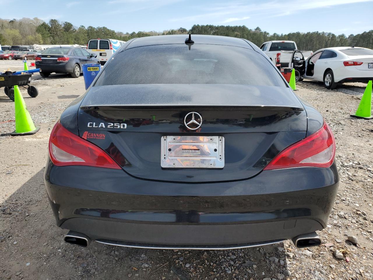 2015 Mercedes-Benz CLA-klasse VIN WDDSJ4EB0FN278146 Copart auction photo, front end / minor dent/scratches damage thumbnail 6