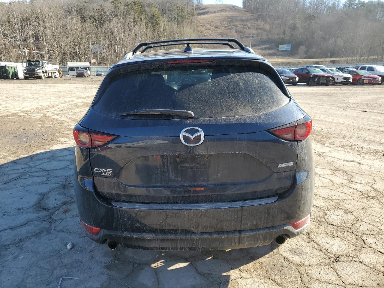 2018 Mazda CX-5 VIN JM3KFBDM8J0399975 Copart auction photo, rear end damage thumbnail 6