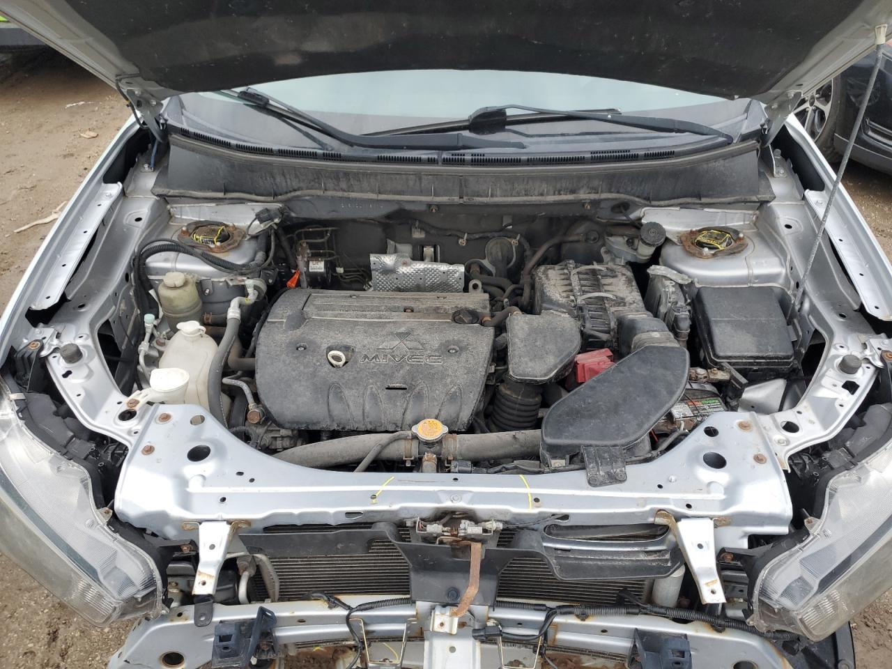 2012 Mitsubishi Outlander VIN JA4JT3AW9CU003714 Copart auction photo, front end damage thumbnail 11