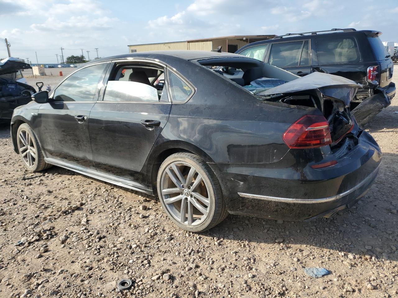 2018 Volkswagen Passat VIN 1VWAA7A30JC029515 Copart auction photo, rear end / front end damage thumbnail 2