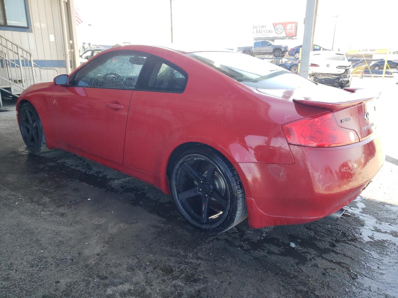 2005 Infiniti G VIN JNKCV54E85M402901 Copart auction photo, rear end / side damage thumbnail 2