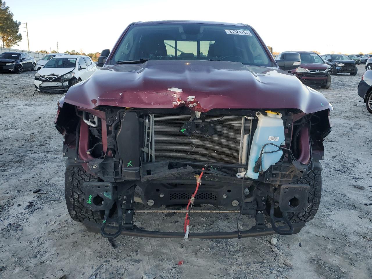 2020 RAM 1500 VIN 1C6SRFFT3LN301248 Copart auction photo, front end damage thumbnail 5