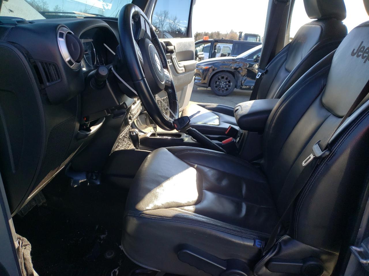 2016 Jeep Wrangler VIN 1C4HJWEG9GL120106 Copart auction photo, front end damage thumbnail 7