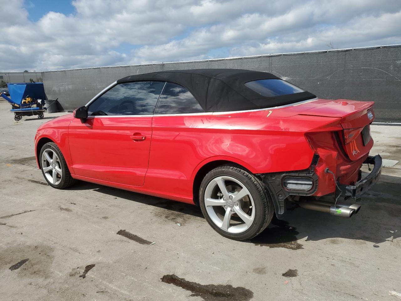 2015 Audi A3 VIN WAU6CLFF8F1036565 Copart auction photo, rear end damage thumbnail 2