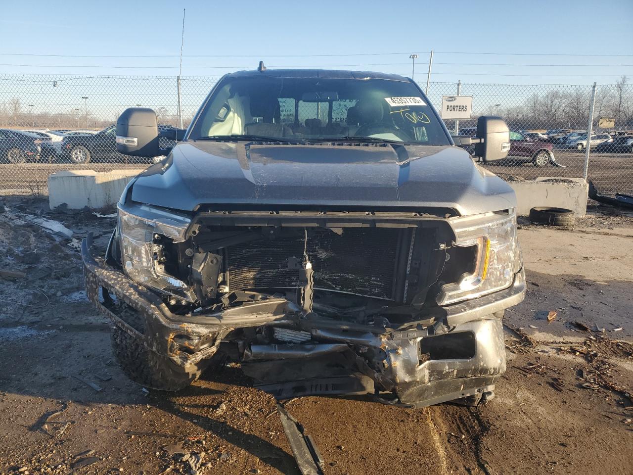 2019 Ford F-150 VIN 1FTFW1E44KFD13059 Copart auction photo, front end damage thumbnail 5