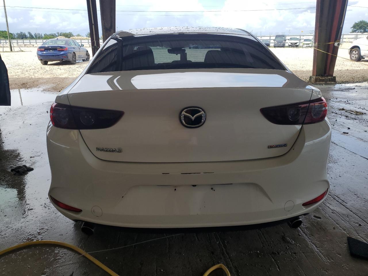 2021 Mazda 3 VIN JM1BPABL6M1325317 Copart auction photo, water/flood damage thumbnail 6