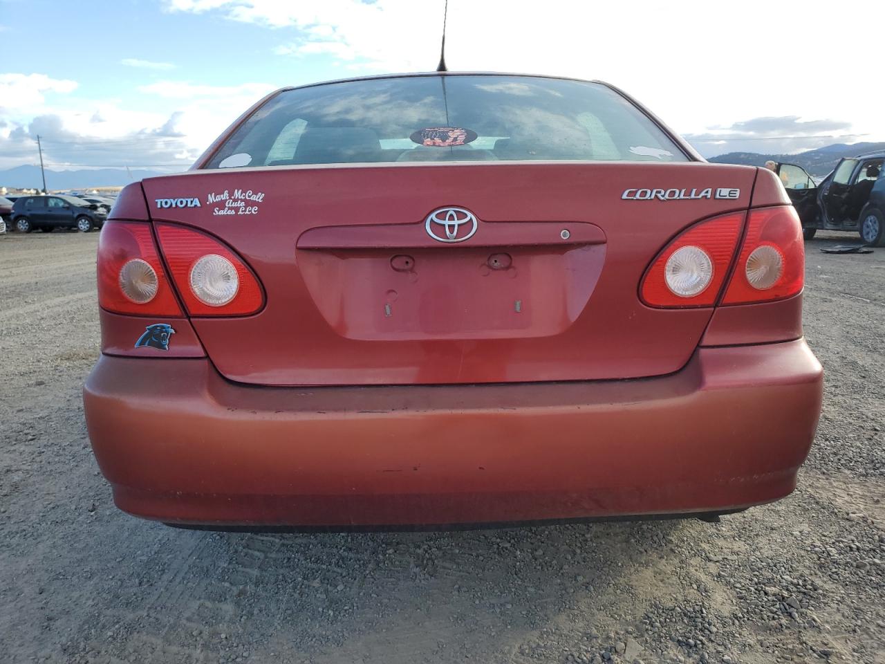 2006 Toyota Corolla VIN 1NXBR32E46Z637382 Copart auction photo, front end / side damage thumbnail 6