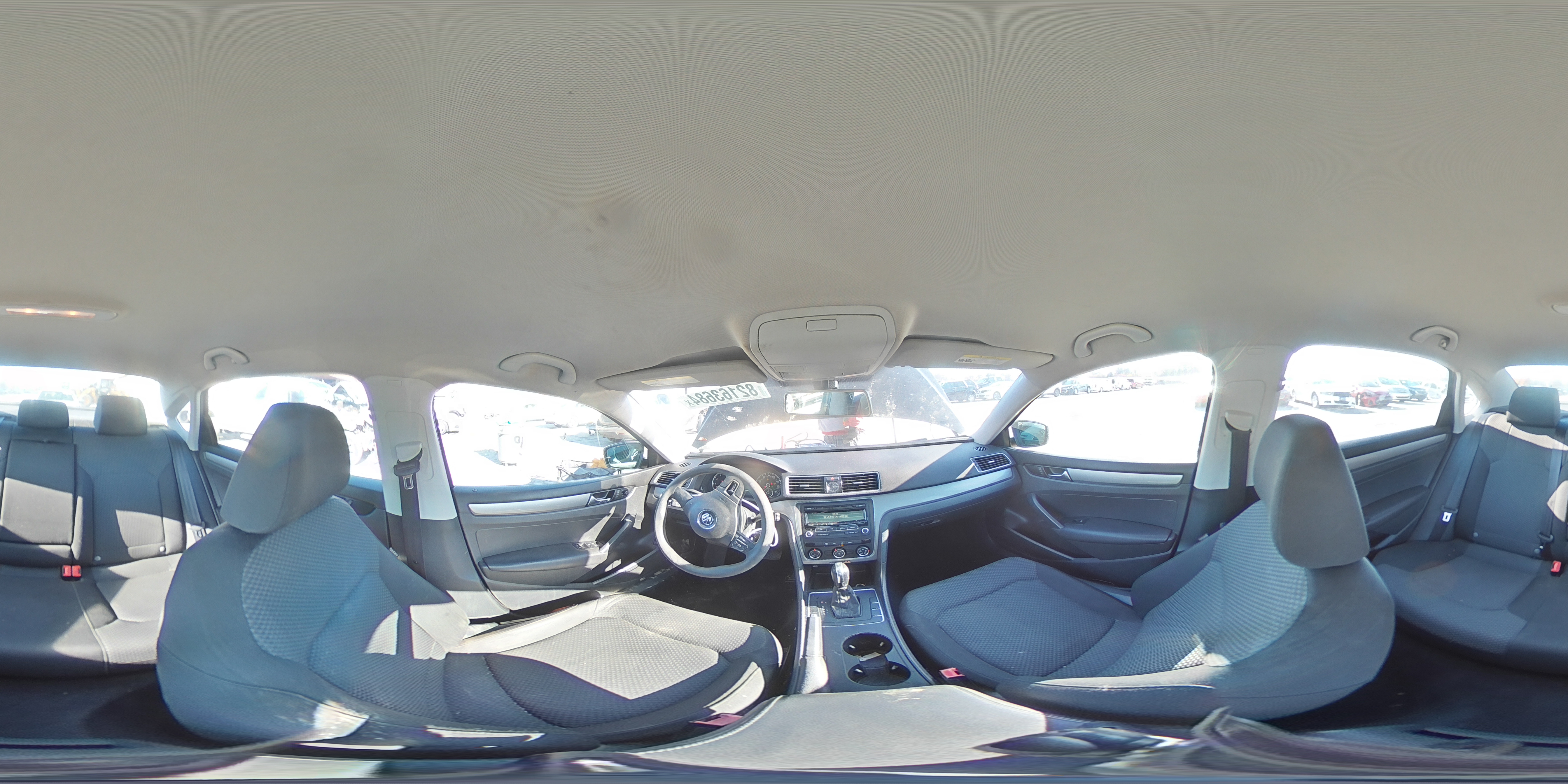2014 Volkswagen Passat VIN 1VWAS7A34EC025941 Copart auction photo, all over damage thumbnail 12