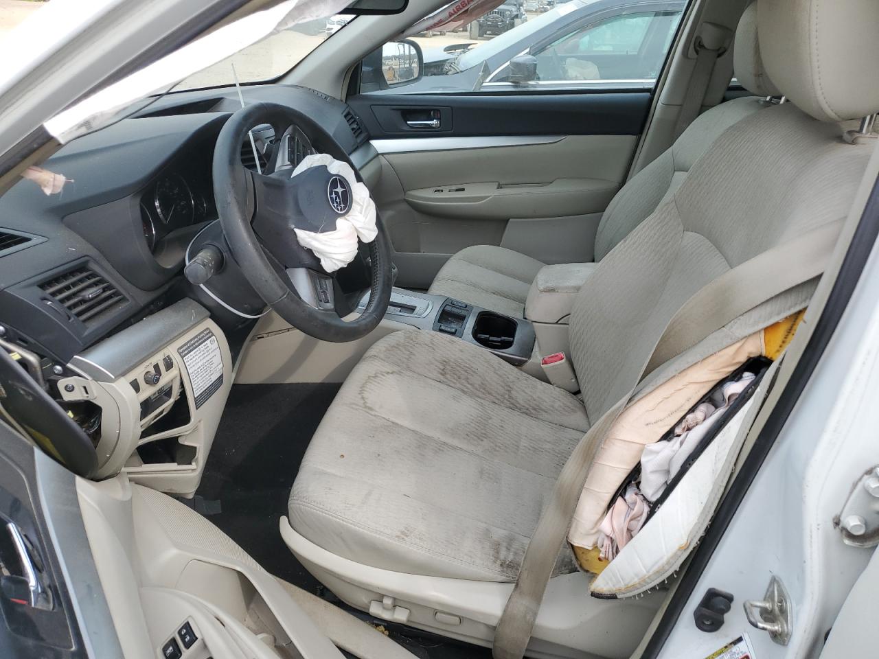 2012 Subaru Outback VIN 4S4BRBCCXC3204819 Copart auction photo, side / front end damage thumbnail 7