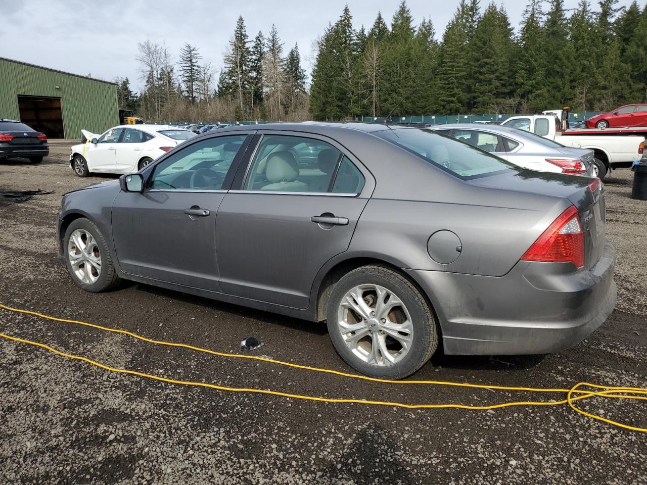 2012 Ford Fusion VIN 3FAHP0HA4CR401279 Copart auction photo, front end damage thumbnail 2