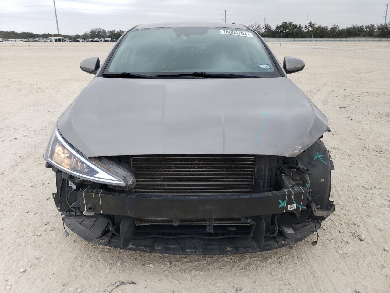 2020 Hyundai Elantra VIN KMHD84LF2LU108324 Copart auction photo, front end damage thumbnail 5