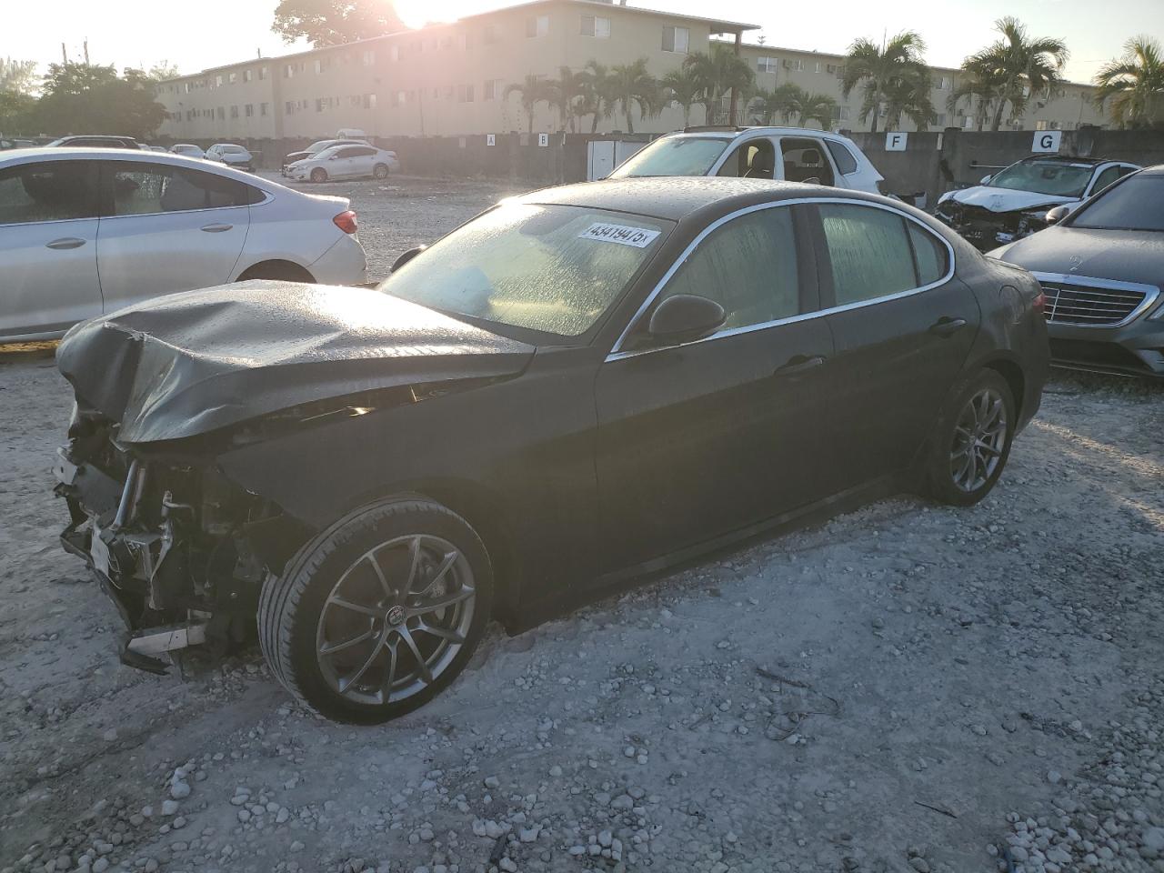 2018 Alfa Romeo Giulia VIN ZARFAEBNXJ7590042